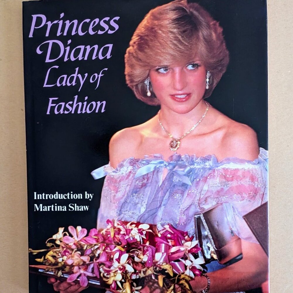Princess Diana Lady of Fashion by Martina Shaw, 1984 HC 1st edition